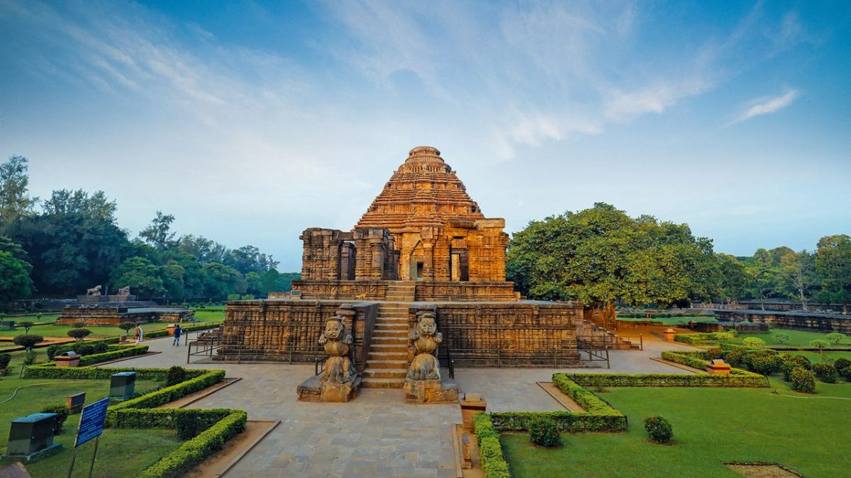 Konark Sun Temple Carved Chariot Wheel
